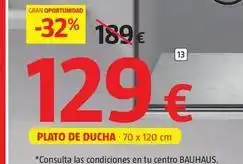 Bauhaus Camargue - plato de ducha 'adriatic' oferta