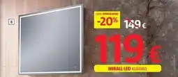Bauhaus Mirall led kuadro oferta