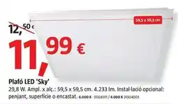 Bauhaus Sky - plafo led'sky' oferta