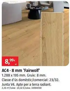 Bauhaus Terra - ac4 8 mm 'fairwolf' oferta