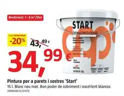 Bauhaus Bon - pintura per a parets i sostres oferta
