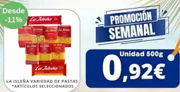 Cash Jesuman La isleña - variedad de pastas oferta