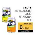 Plusfresc Fanta - refresc zero llimo o taronja oferta