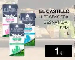 Plusfresc Castillo - llet sencera, desnatada i semi oferta