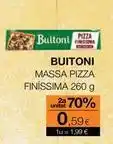 Plusfresc Buitoni - massa pizza finissima oferta
