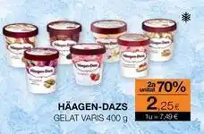 Plusfresc Häagen-dazs gelat oferta