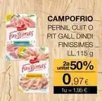 Plusfresc Campofrío - pernil cuit o pit gall dindi finissimas oferta