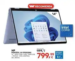 Worten Hp - portátil 14-fpo028ns oferta