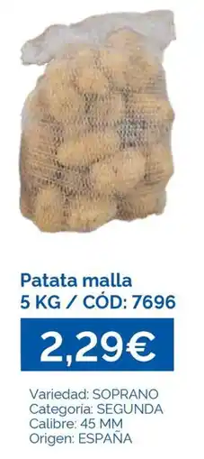 Dialsur Cash & Carry Patata malla oferta