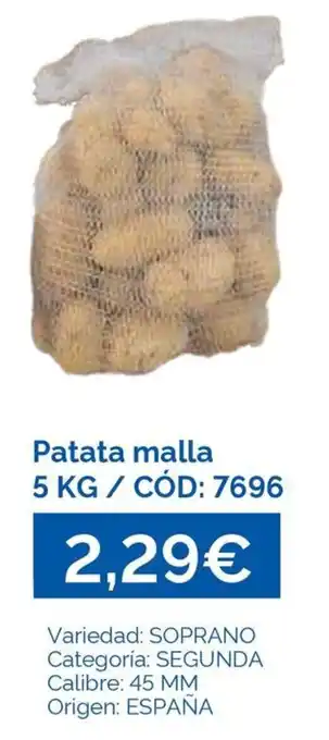 Patata malla