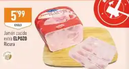 Supermercados Deza Elpozo jamón cocido extra oferta
