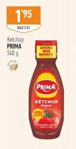 Supermercados Deza Prima ketchup oferta