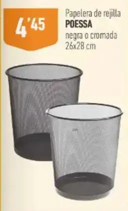 Supermercados Deza Poessa papeleria de rejilla oferta