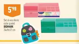 Supermercados Deza Bismark set de escritorio color pastel oferta