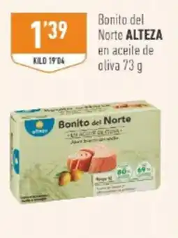 Supermercados Deza Alteza bonito del norte en aceite de oliva oferta