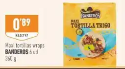 Supermercados Deza Banderos maxi tortilla trigo oferta
