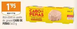 Supermercados Deza Cabo de Peñas atún claro en aceite de girasol oferta