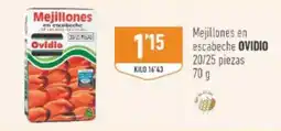 Supermercados Deza Ovidio mejillones en escabeche oferta