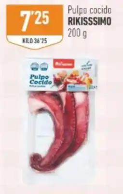 Supermercados Deza Rikissimo pulpo cocido oferta