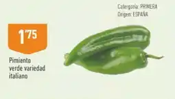 Supermercados Deza Pimiento verde variedad italiano oferta