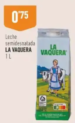 Supermercados Deza La Vaquera leche semidesnatada oferta