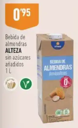 Supermercados Deza Alteza bebida de almendras oferta