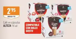 Supermercados Deza Alteza café en cápsulas oferta