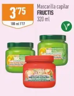 Supermercados Deza Fructis mascarilla capilar oferta