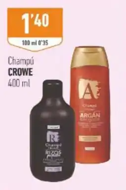 Supermercados Deza Crowe champú oferta