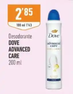 Supermercados Deza Dove advanced care oferta