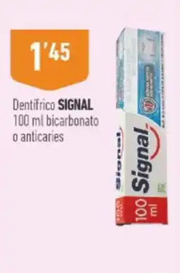 Supermercados Deza Signal dentífrico bicarbonato o anticaries oferta