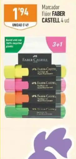 Supermercados Deza Marcador flúor faber castell oferta