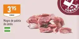 Supermercados Deza Cortado magro de paleta de cerdo oferta