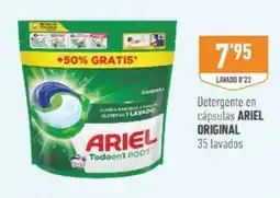 Supermercados Deza Ariel detergente en cápsulas original oferta