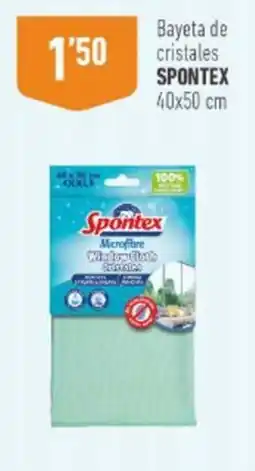 Supermercados Deza Spontex bayeta de cristales oferta