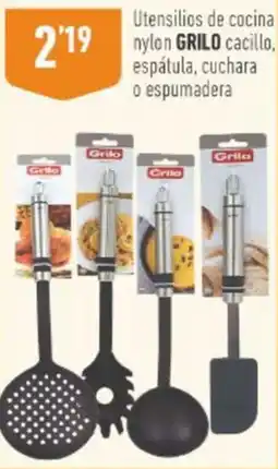 Supermercados Deza Grilo utensilios de cocina nylon oferta