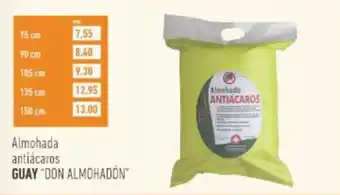 Guay almohada antiácaros