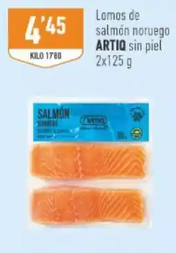 Supermercados Deza Artiq lomos de salmón noruego oferta