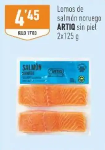 Artiq lomos de salmón noruego