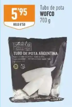 Supermercados Deza Wofco tubo de pota argentina oferta