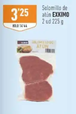 Supermercados Deza Exkimo solomillo de atún oferta