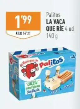 Supermercados Deza Palitos la vaca que ríe oferta