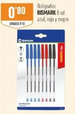 Supermercados Deza Bismark bolígrafos oferta