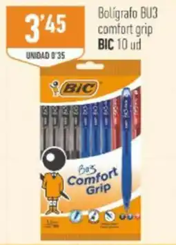 Supermercados Deza Bic bolígrafo bu3 comfort grip oferta