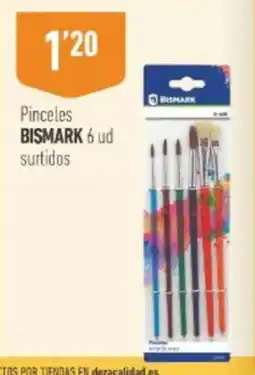 Supermercados Deza Bismark pinceles surtidos oferta