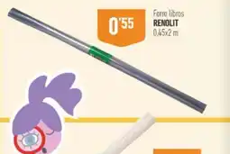 Supermercados Deza Renolit forro libros oferta