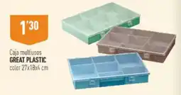 Supermercados Deza Great Plastic Caja multiusos oferta