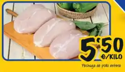 Cash Fresh Pechuga de pollo entera oferta
