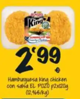Cash Fresh King chicken hamburguesa oferta