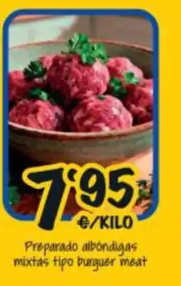 Cash Fresh Preparado albóndigas mixtas tipo burguer meat oferta